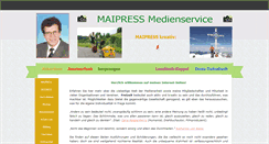 Desktop Screenshot of maipress.de